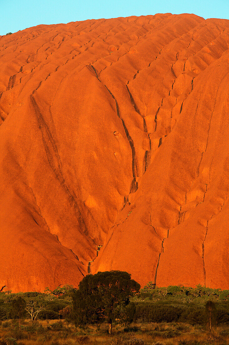 Uluru, früher bekannt als Ayers Rock; Nordterritorium, Australien