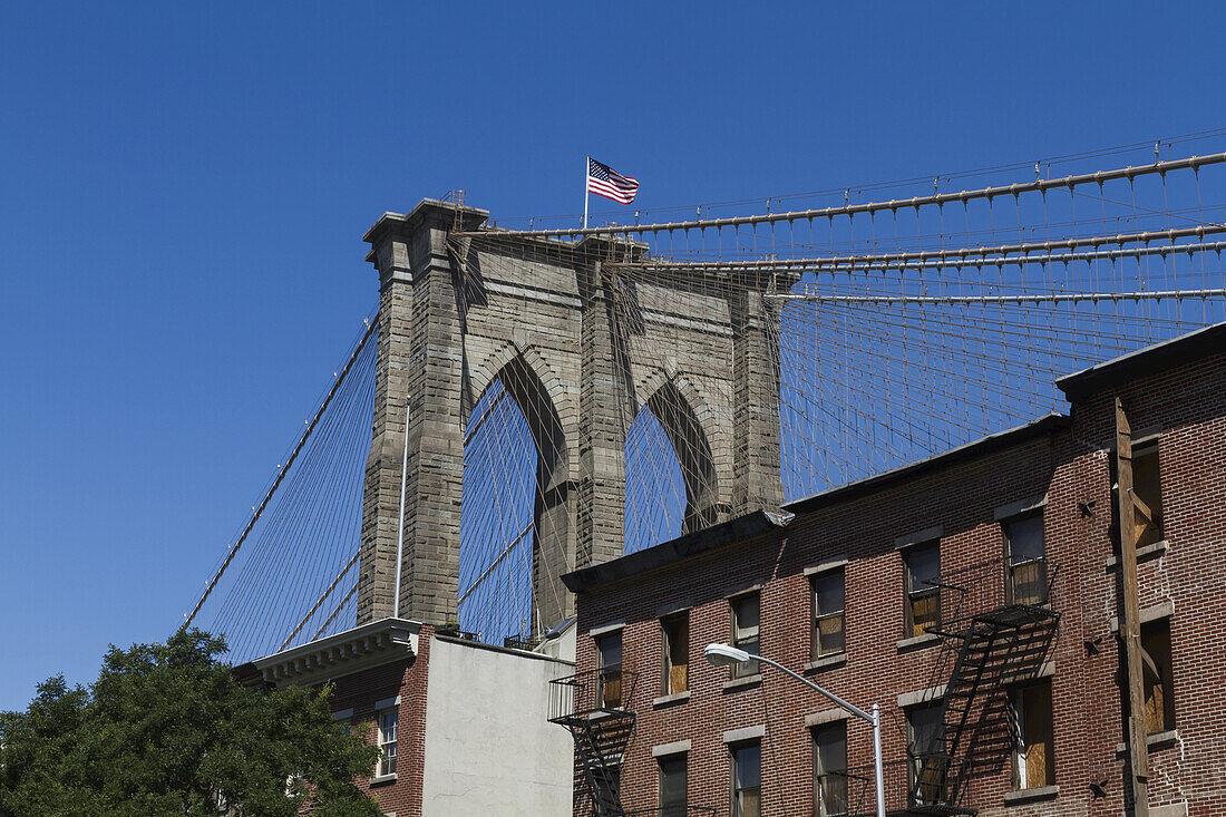 Brooklyn Bridge, New York City, New York, United States