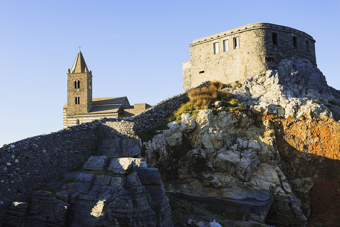 San Pietro Church; Porto Venere, Liguria, Italy