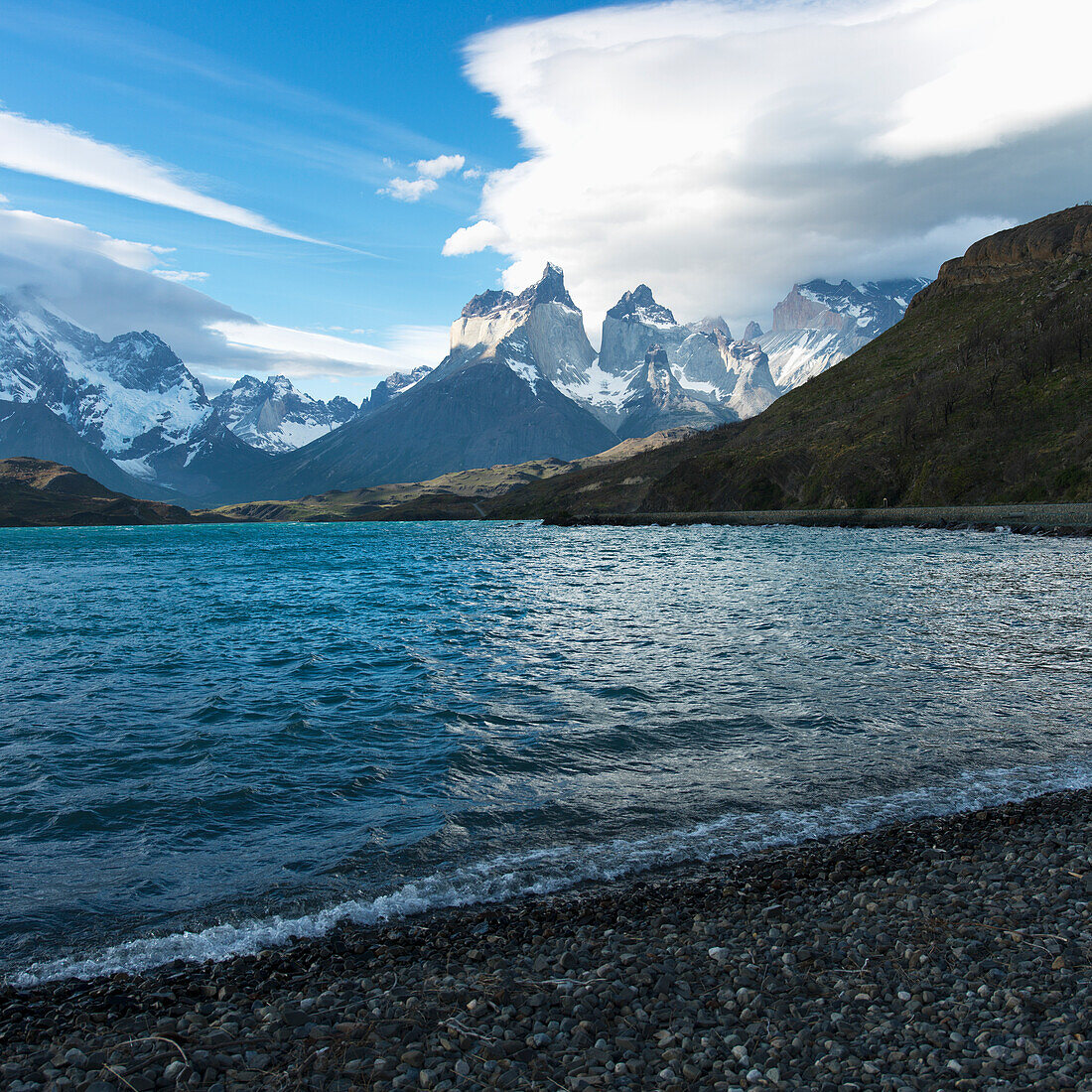 Grauer See, Torres Del Paine Nationalpark; Torres Del Paine, Magallanes und Antartica Chilena Region, Chile