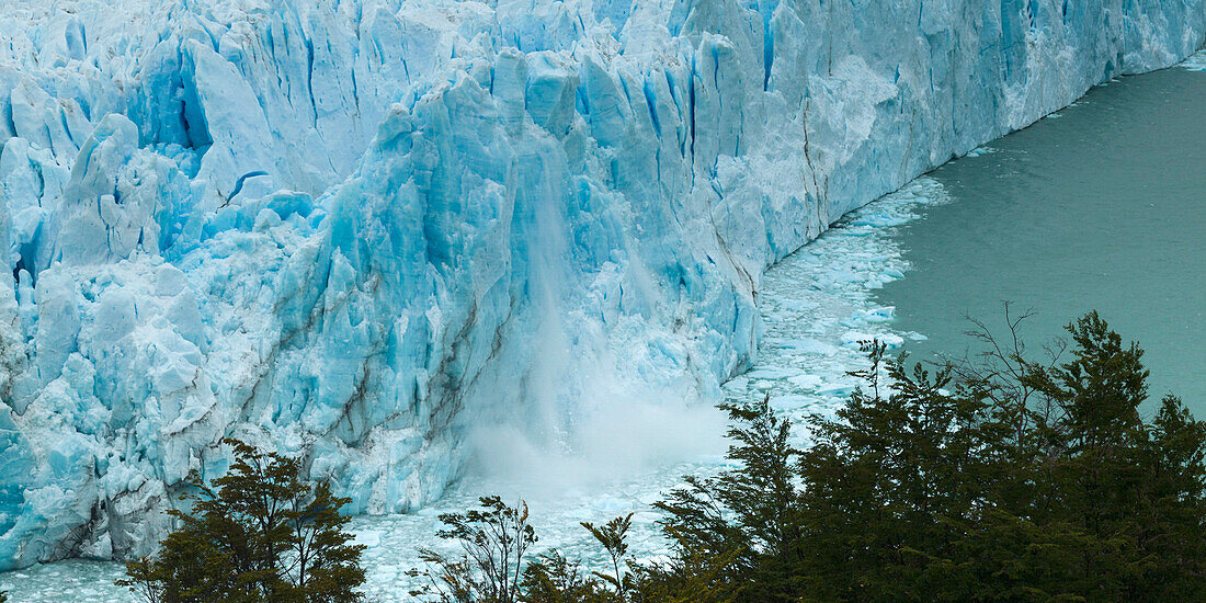 Morena Glacier And Lake Argentino, Los Glaciares National Park; Santa Cruz Province, Argentina