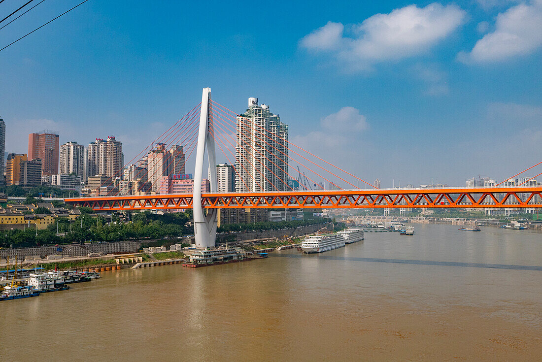 Dongshuimen Bridge, Yangtze River Tramway, Chongqing, China