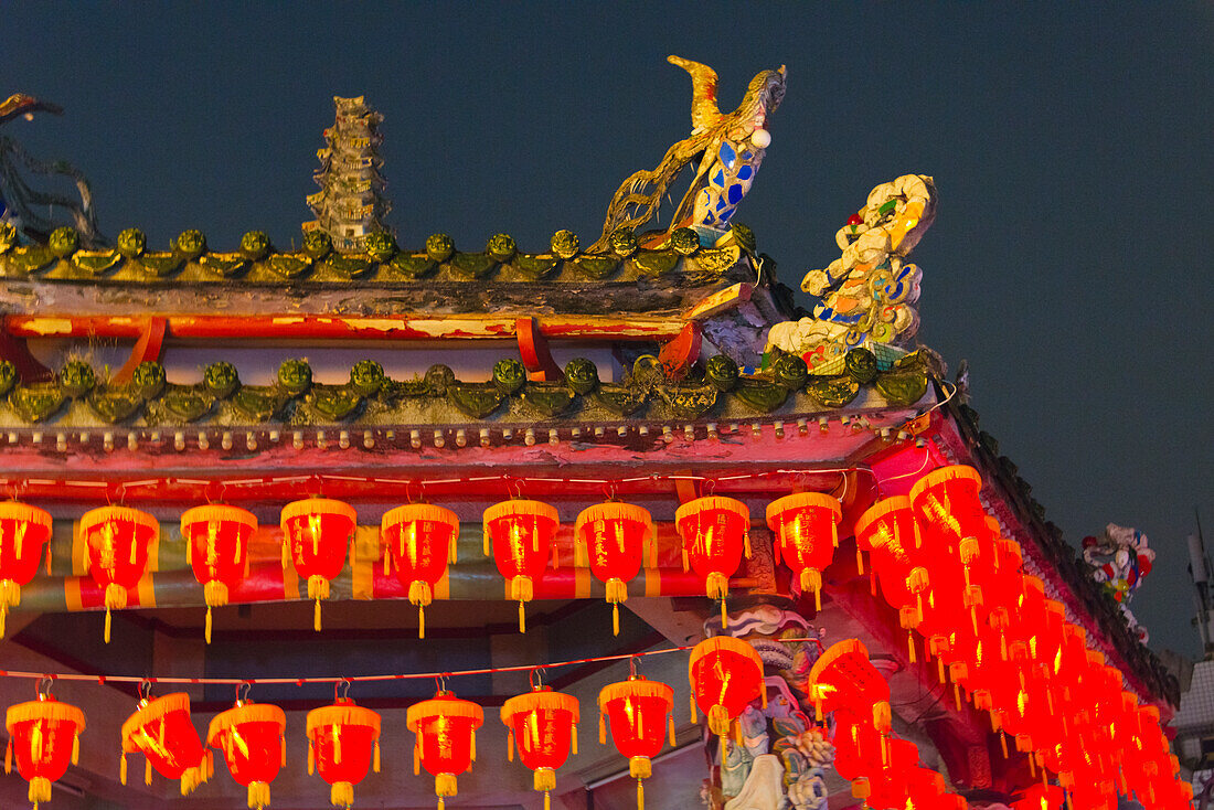 Cixian Temple dedicated to Matsu in Shilin, Taipei, Taiwan