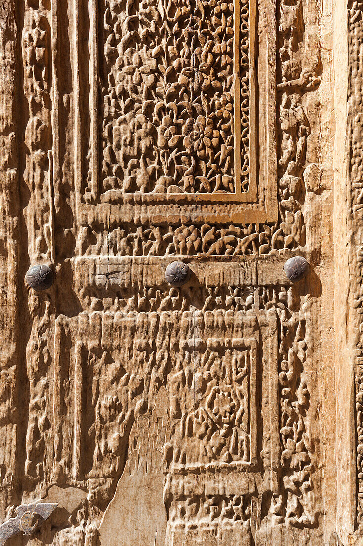Central Iran, Natanz, Jameh Mosque, Old Door