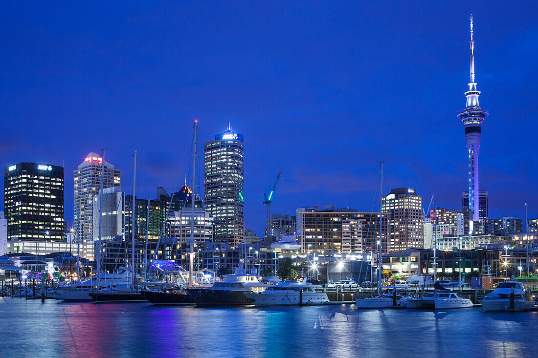 New Zealand, North Island, Auckland. Viaduct Harbor