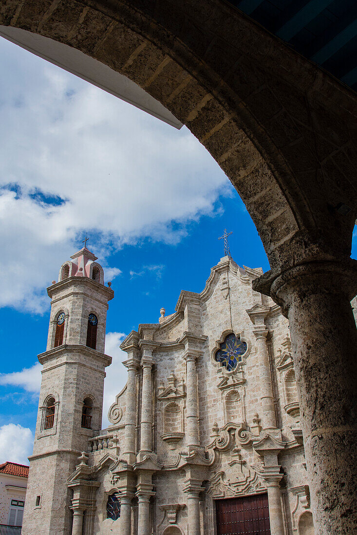 Kuba. Havanna. Alt-Havanna. Kathedrale der Jungfrau Maria von der Unbefleckten Empfängnis, 1777.