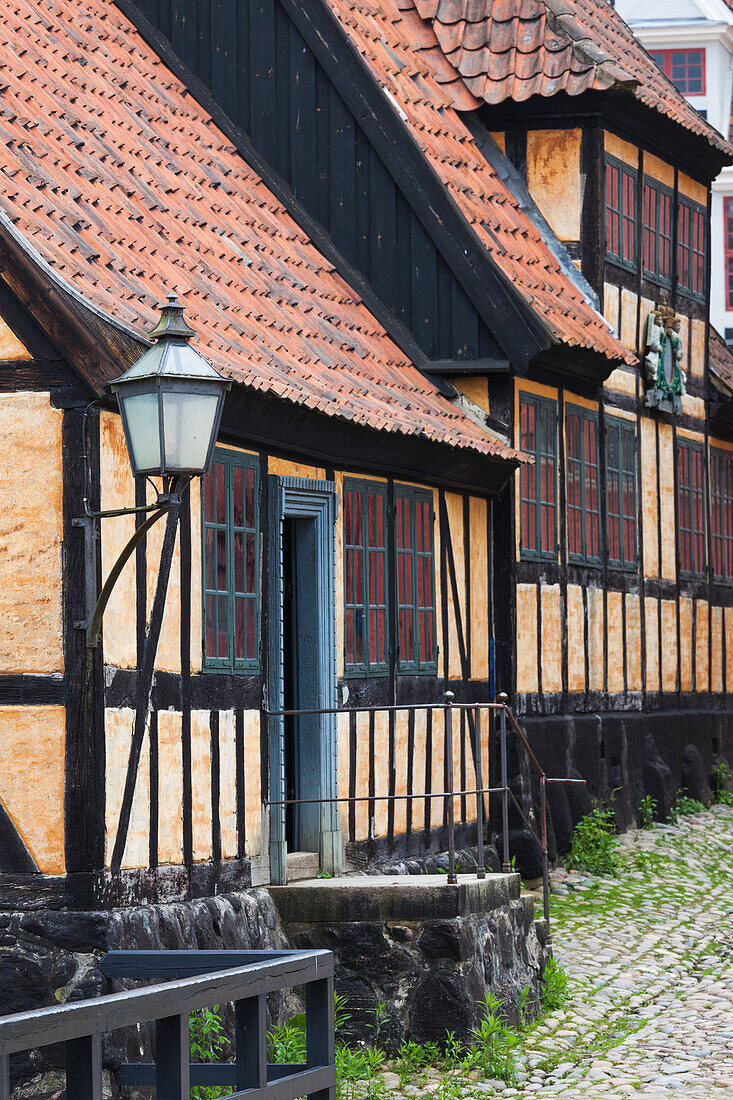 Dänemark, Jütland, Aarhus, Den Gamle By, rekonstruierte Altstadt, Fachwerkgebäude