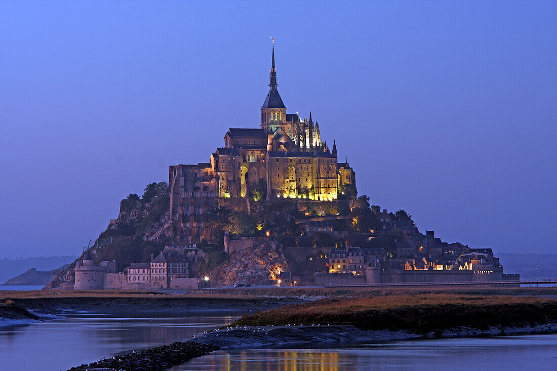 Mont St. Michel, Normandy, France.