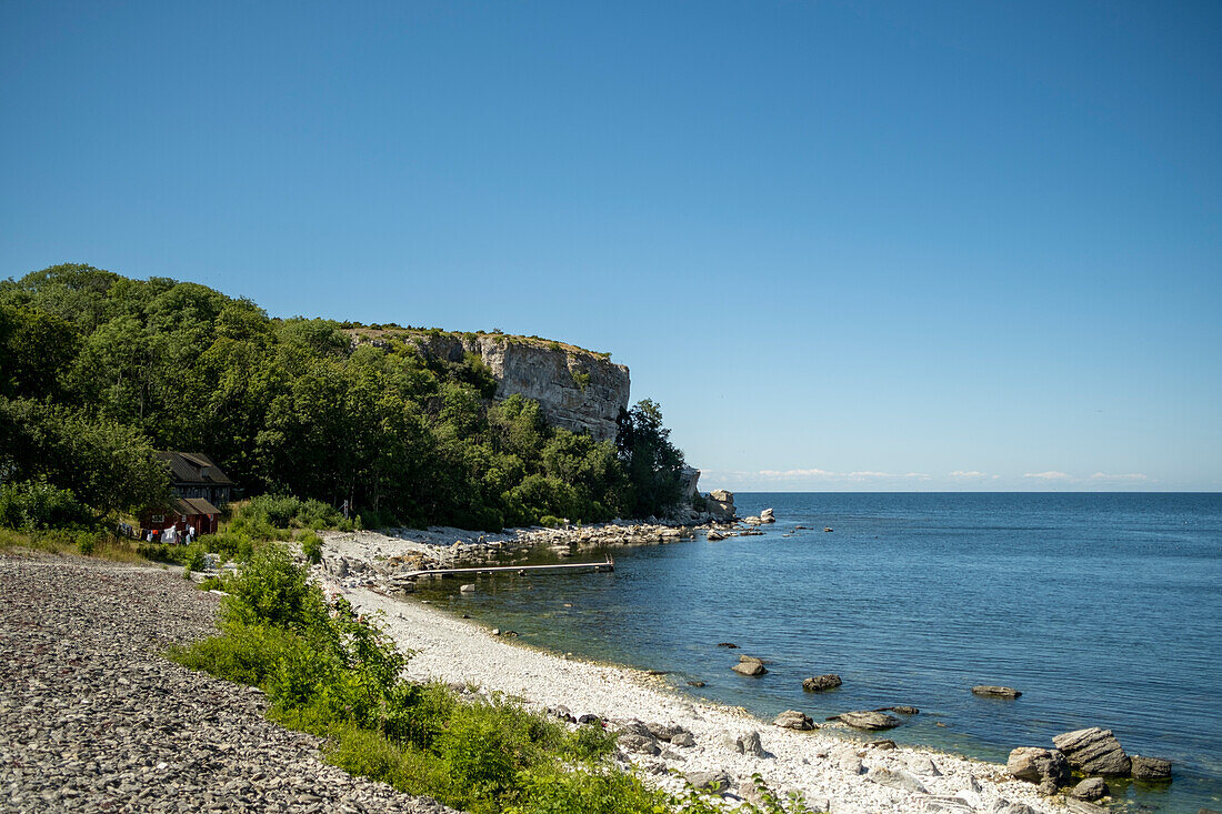 Felsenküste und Strand