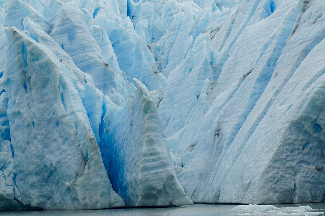 Grauer Gletscher, Torres del Paine-Nationalpark, Chile. Patagonien