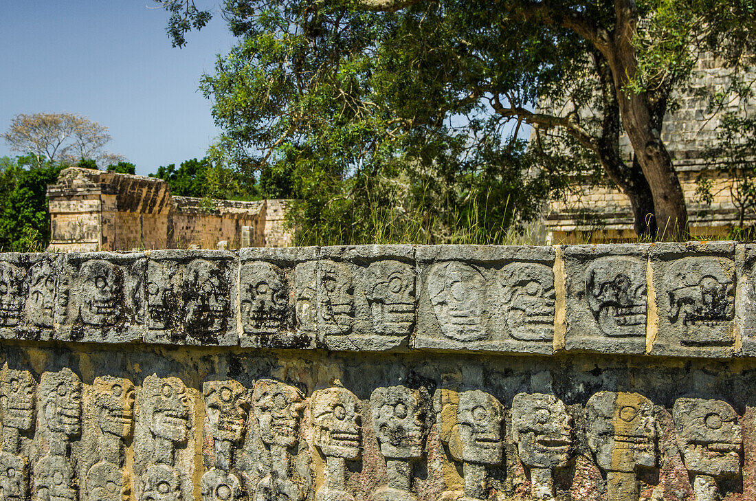 Mexiko, Yucatan, Chichen Itza, UNESCO-Welterbe