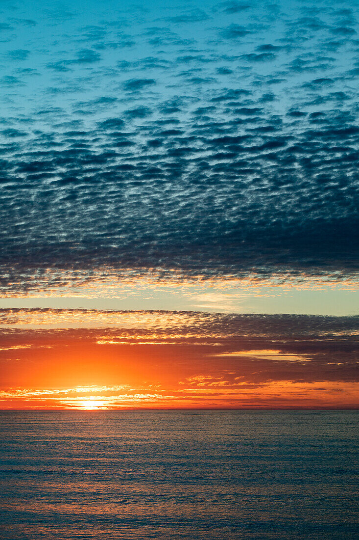 Big Sur seascape at sunset