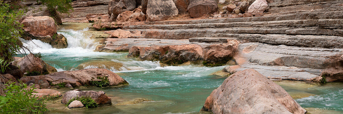 USA, Arizona. Havasu Creek, Havasu Creek Canyon, Grand Canyon National Park.