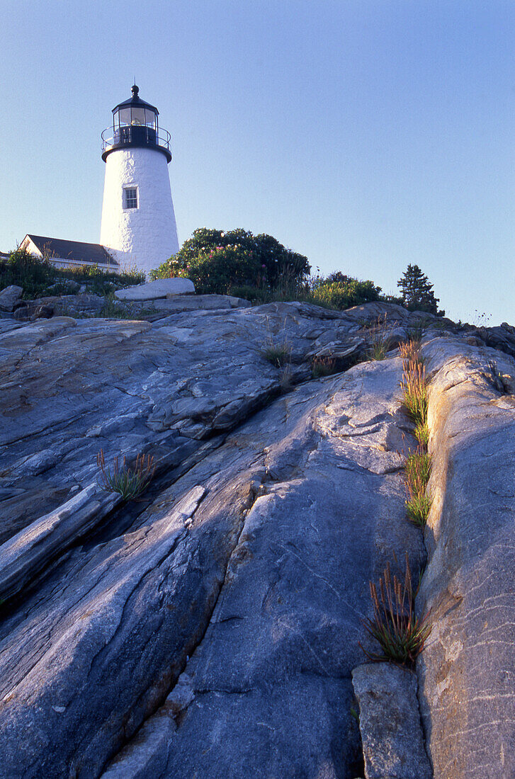 Pemaquid Point Leuchtturm, Bristol, Maine