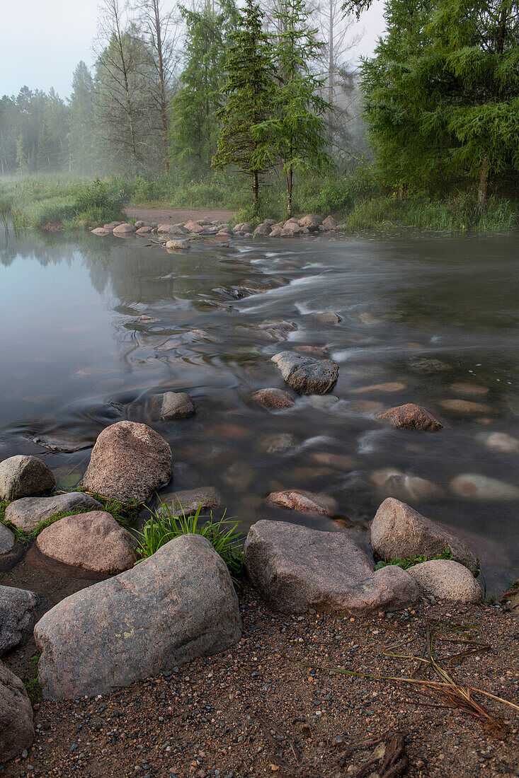 USA, Minnesota, Itasca State Park, Oberlauf des Mississippi