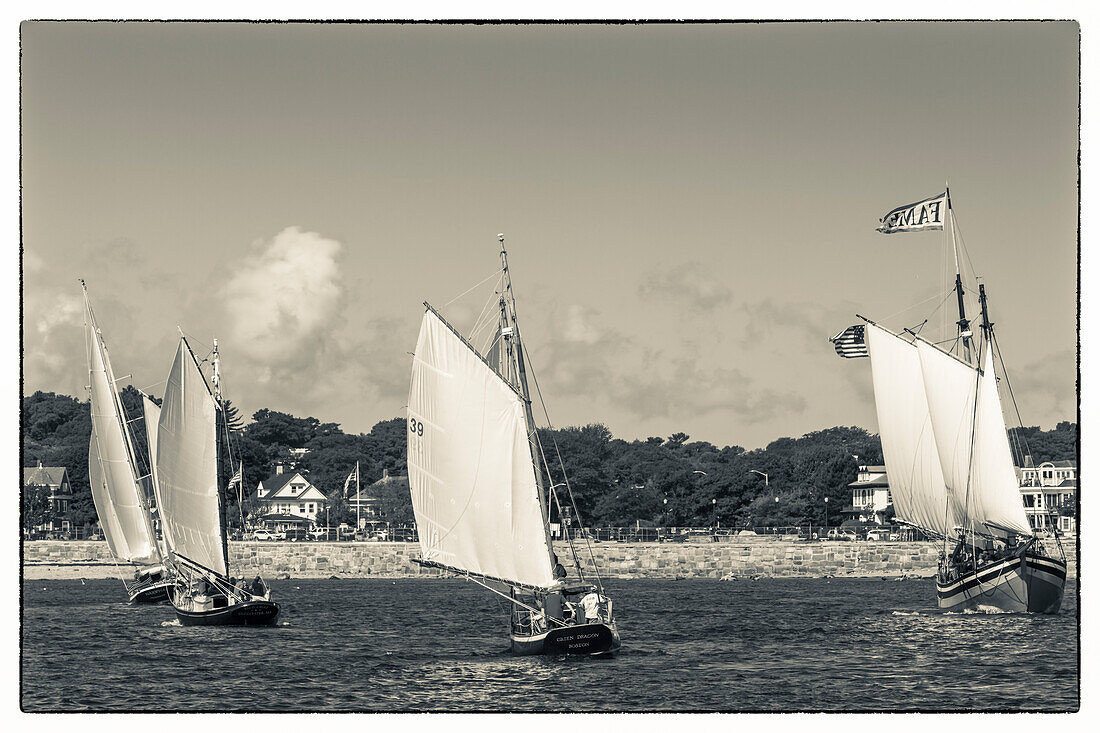 USA, Massachusetts, Cape Ann, Gloucester, Amerikas älteste Hafenstadt, Gloucester Schooner Festival, Schoner-Segelschiffe