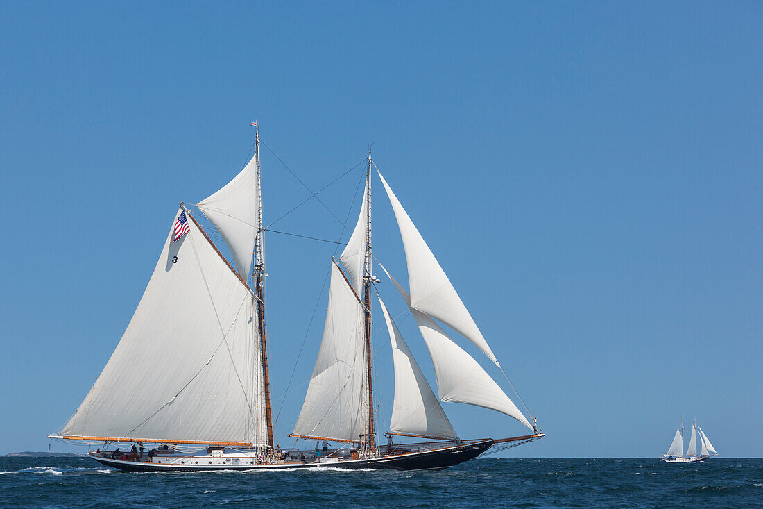 USA, Massachusetts, Cape Ann, Gloucester, Amerikas ältester Seehafen, Gloucester Schooner Festival, Schoner-Segelschiffe