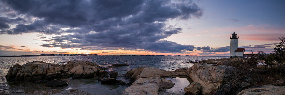 USA, Massachusetts, Cape Ann, Gloucester, Annisquam-Leuchtturm