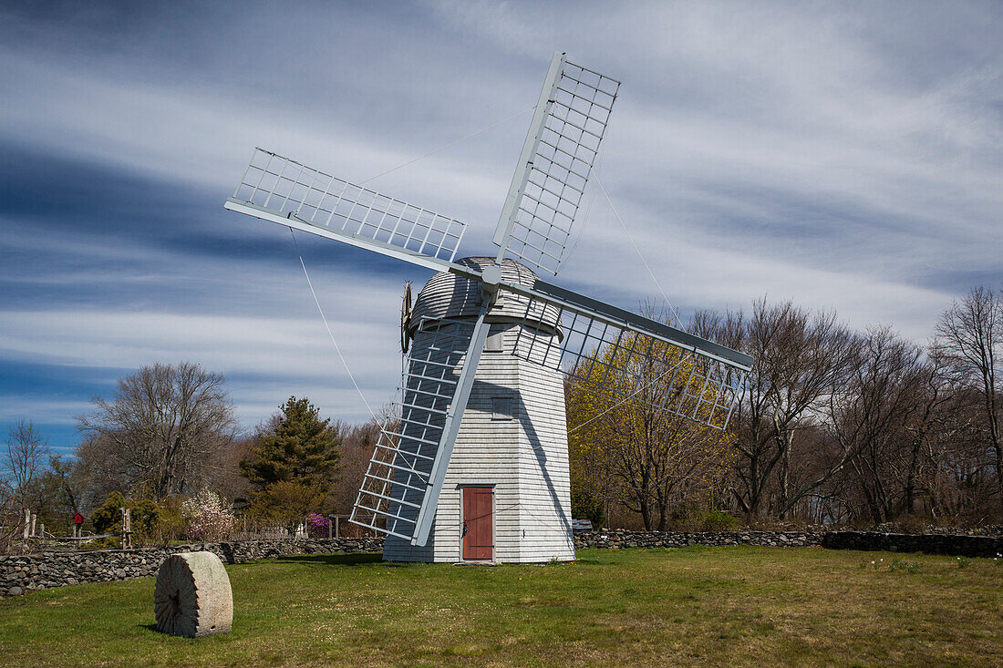 USA, Rhode Island, Jamestown, Jamestown Windmill, erbaut 1787