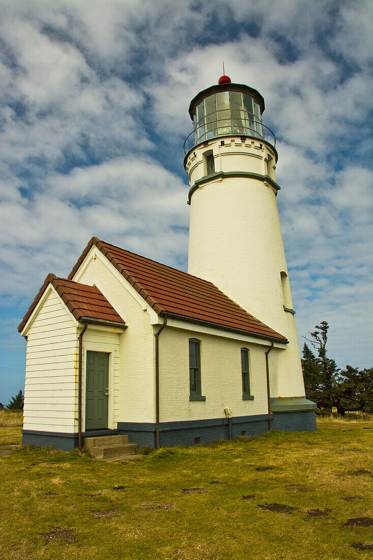 Cape Blanco Lighthouse, Cape Blanco State Park, Oregon, Usa