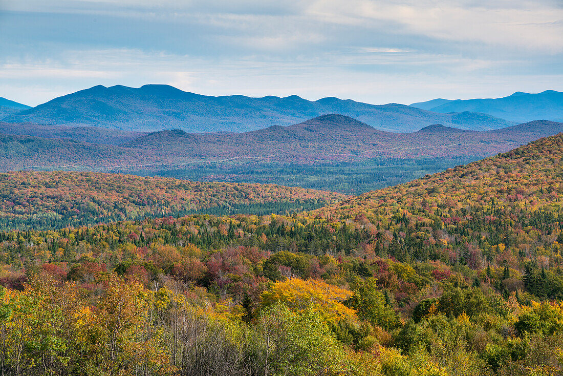 Herbstfarben in den White Mountains, Vermont (Großformat verfügbar)