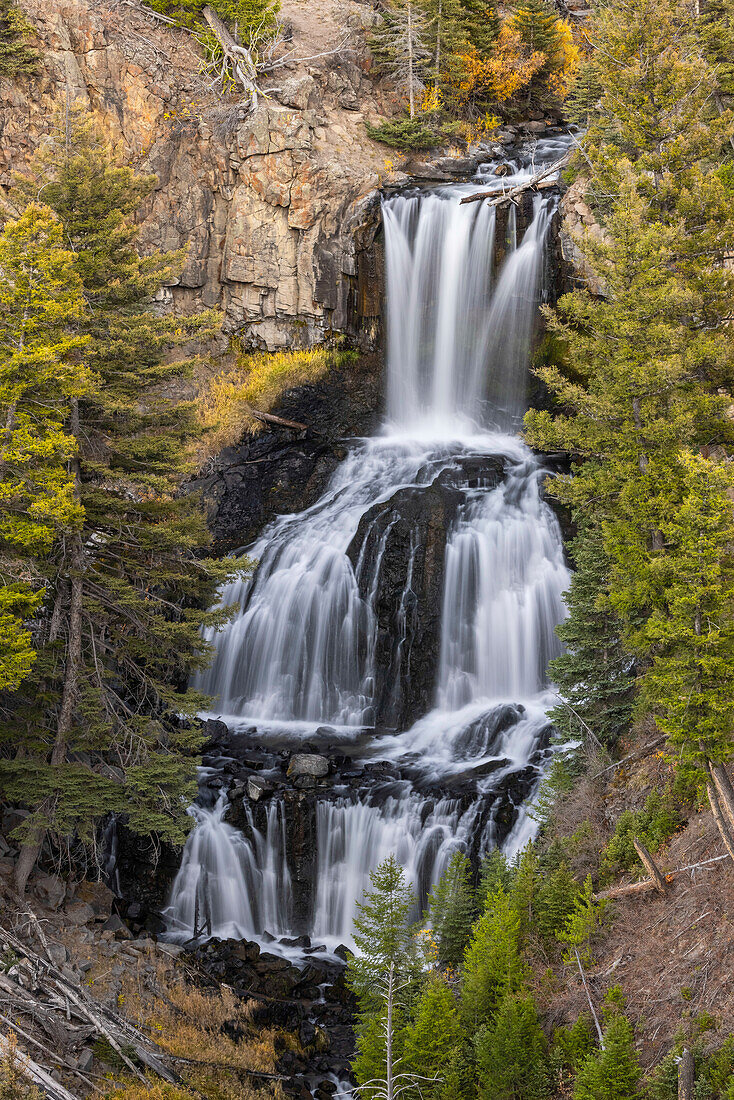 Undine Falls, Yellowstone-Nationalpark, Wyoming
