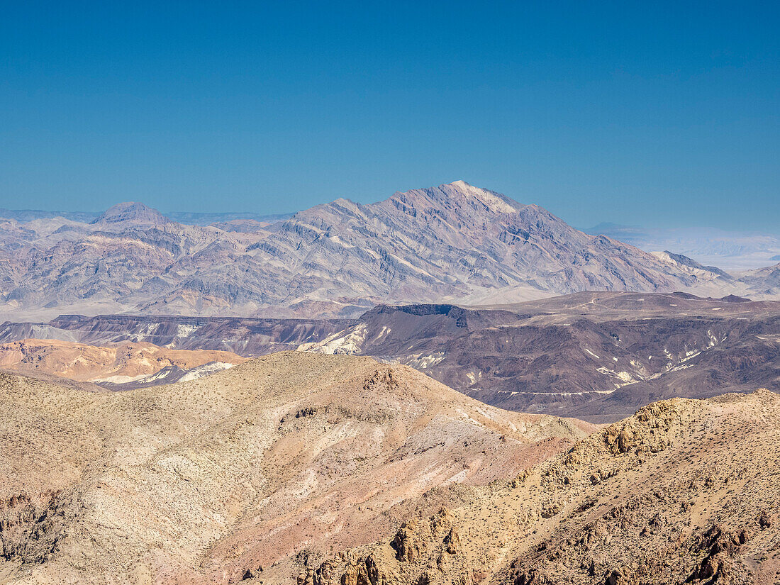 Blick nach Norden von Dante's View in Death Valley National Park, Kalifornien, Vereinigte Staaten von Amerika, Nordamerika