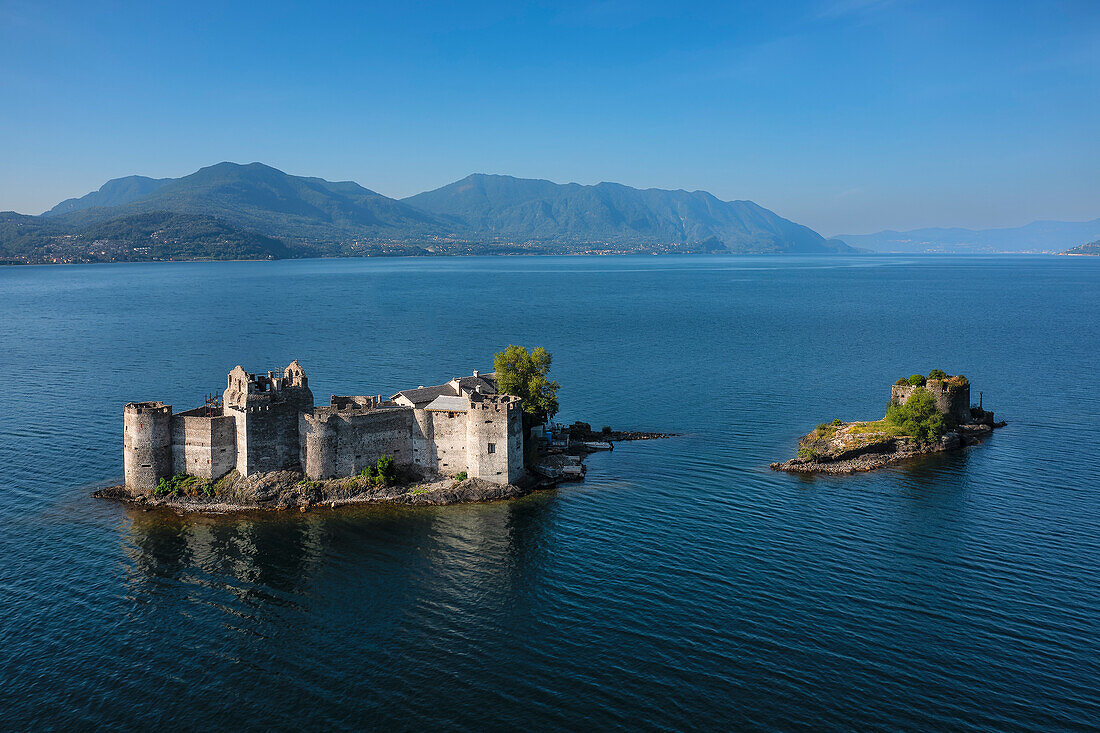Castelli di Cannero, Cannero Riviera, Lago Maggiore, Piemont, Italienische Seen, Italien, Europa