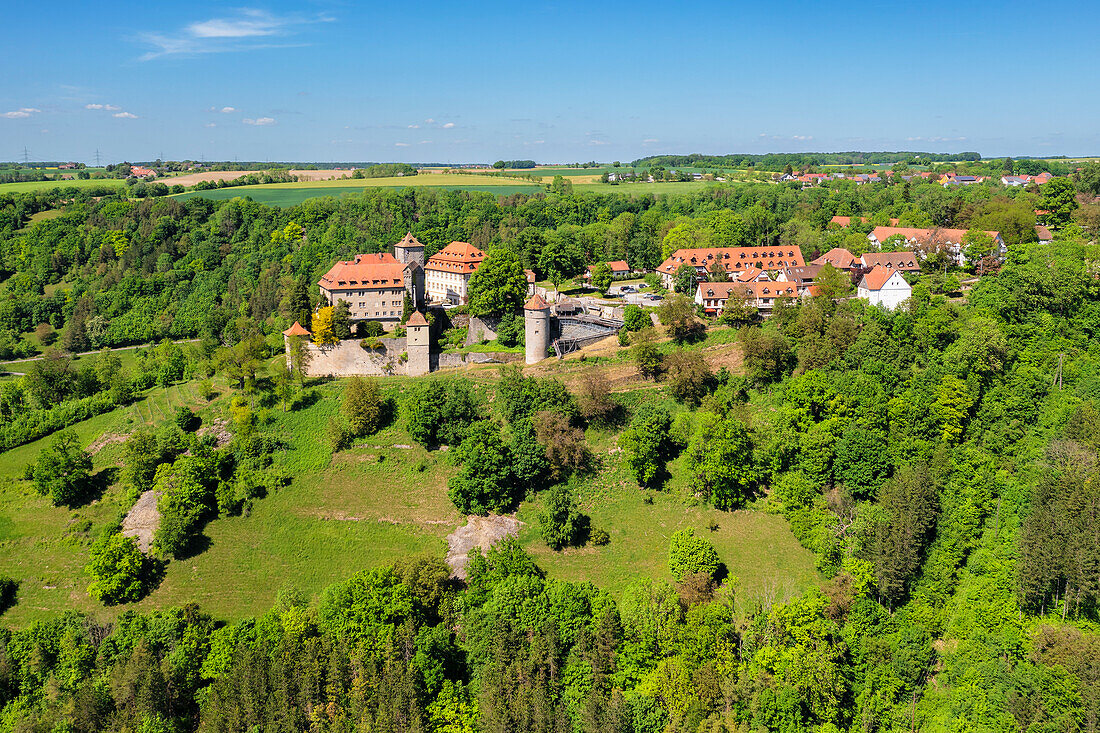 Schloss Stetten, Kunzelsau, Hohenlohe, Baden-Württemberg, Deutschland, Europa