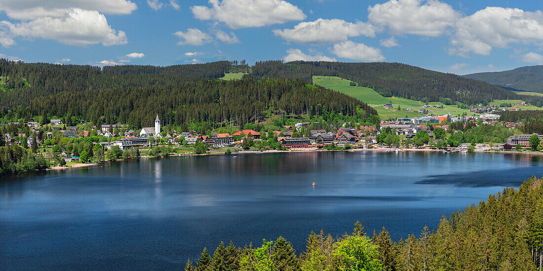 Titisee Lake, Southern Black Forest, Baden-Wurttemberg, Germany, Europe
