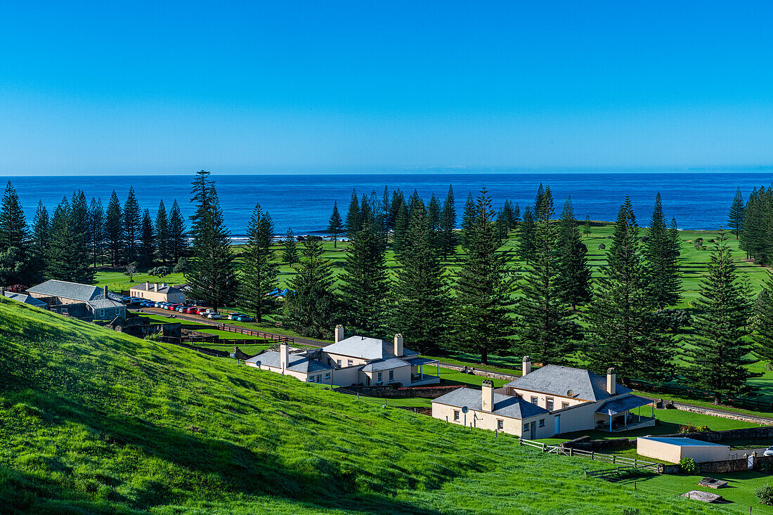 Historisches Gebiet von Kingston und Arthur's Vale, UNESCO-Welterbestätte, Norfolkinsel, Australien, Pazifik