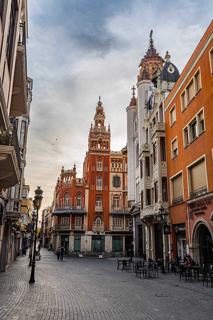 La Giralda von Badajoz, Extremadura, Spanien, Europa