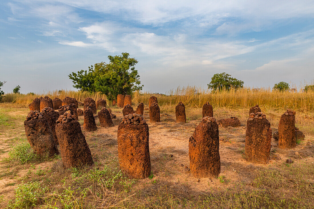 Senegambische Steinkreise, UNESCO-Welterbe, Wassu, Gambia, Westafrika, Afrika