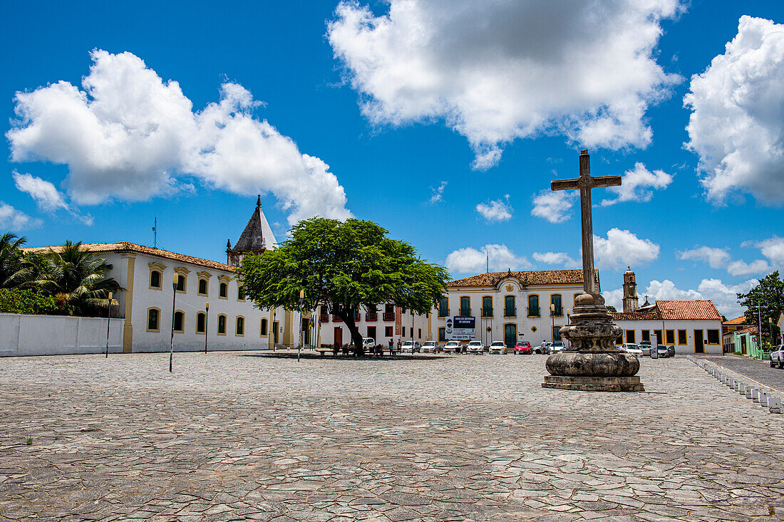 Kirche Sao Francisco, Platz Sao Francisco, UNESCO-Welterbe, Sao Cristovao, Sergipe, Brasilien, Südamerika