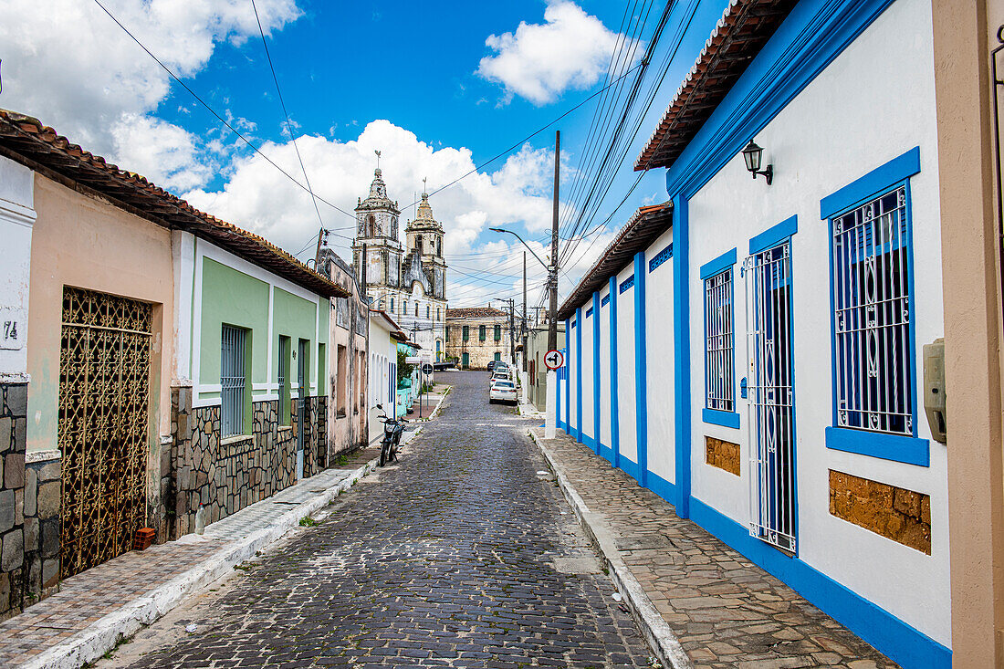 Kirche Unserer Lieben Frau vom Sieg, UNESCO-Welterbe, Sao Cristovao, Sergipe, Brasilien, Südamerika