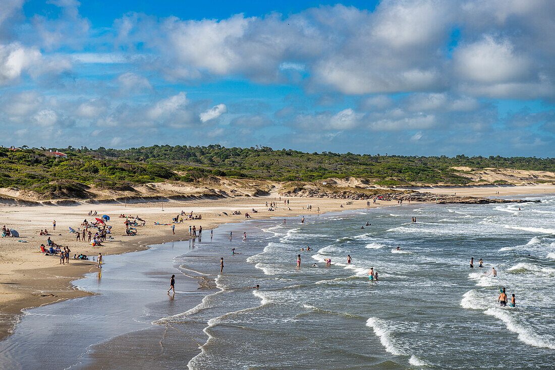 Strand im Santa-Teresa-Nationalpark, Uruguay, Südamerika