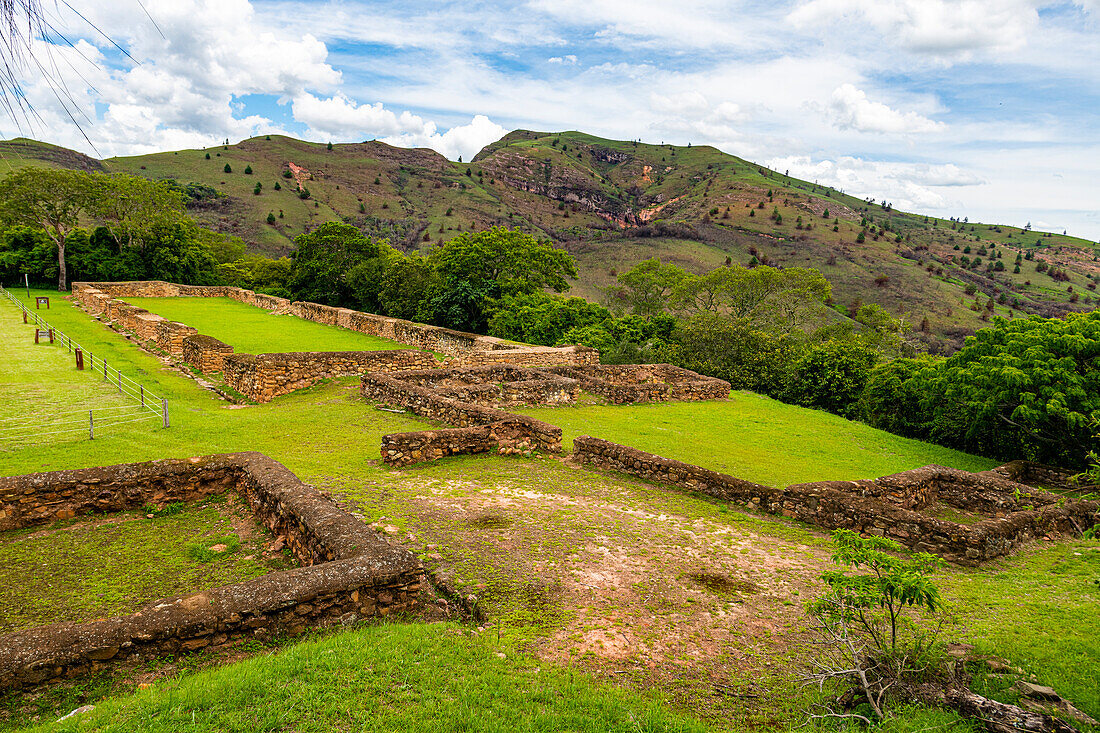 El Fuerte de Samaipata, Präkolumbianische Ausgrabungsstätte, UNESCO-Welterbe, Departamento Santa Cruz, Bolivien, Südamerika