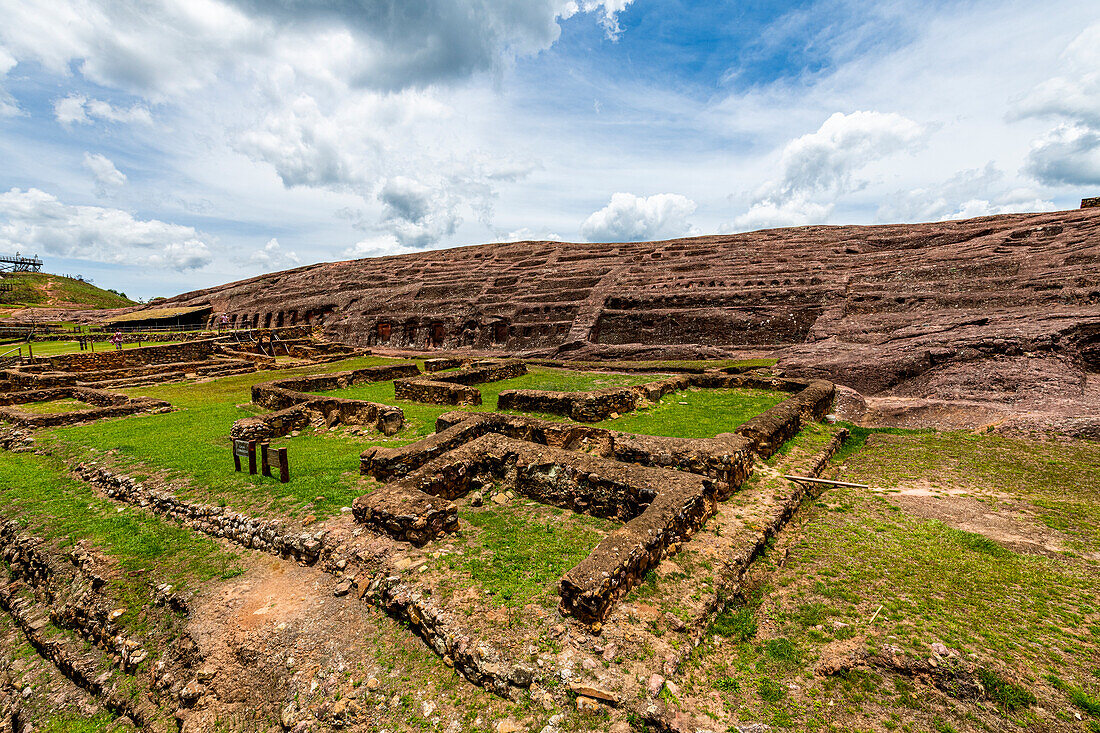 El Fuerte de Samaipata, Präkolumbianische Ausgrabungsstätte, UNESCO-Welterbe, Departement Santa Cruz, Bolivien, Südamerika