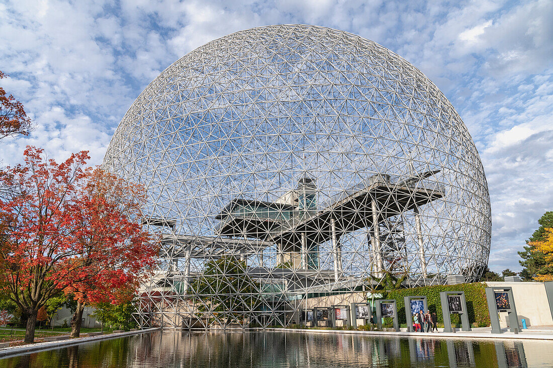 Das Biosphären-Umweltmuseum auf der St. Helen's Island, Montreal, Quebec, Kanada, Nordamerika