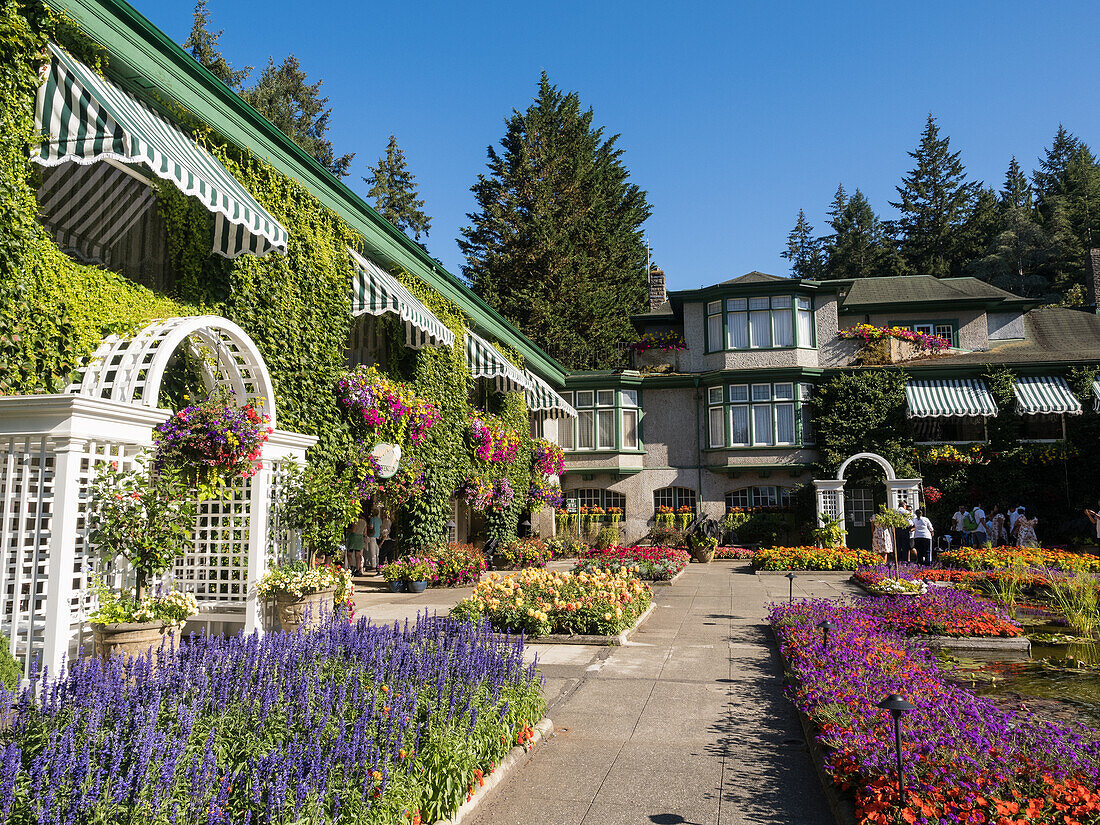 Butchart Gardens, Victoria, Vancouver Island, British Columbia, Canada, North America