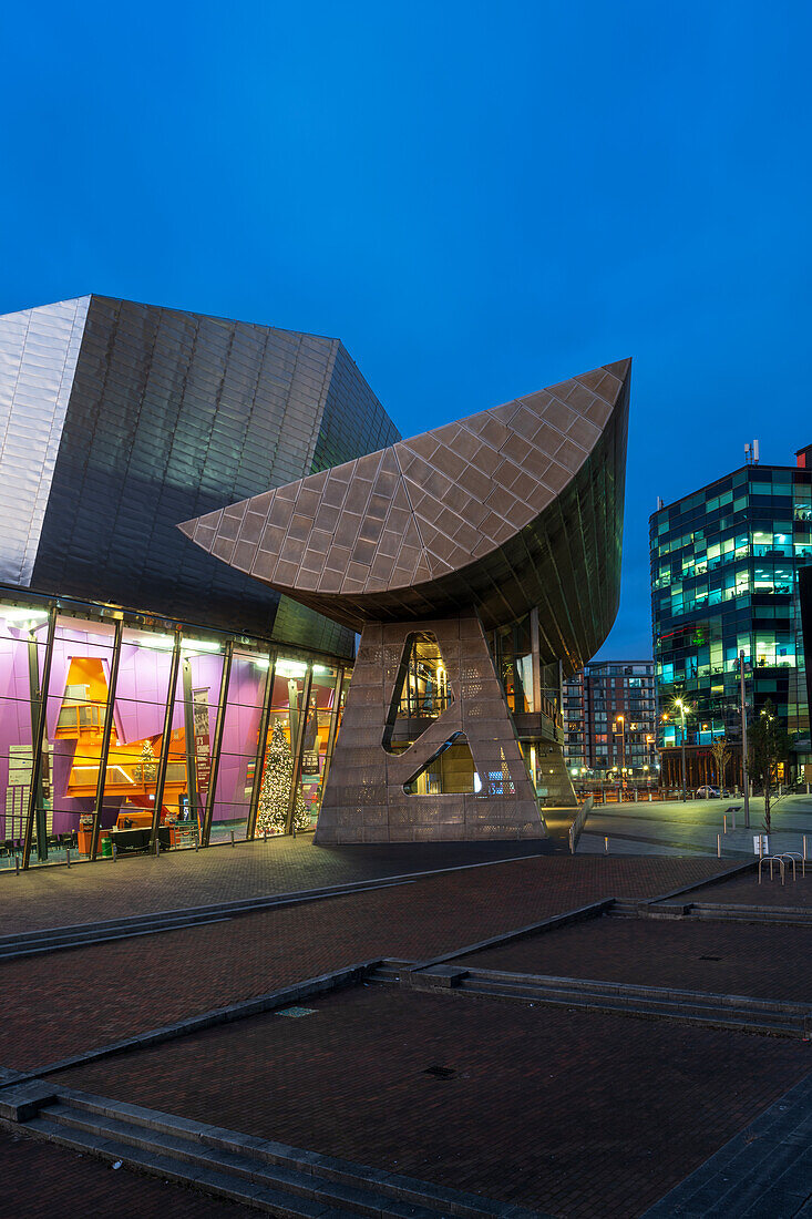 The Lowry Theatre, Salford Quays, Manchester, England, United Kingdom, Europe