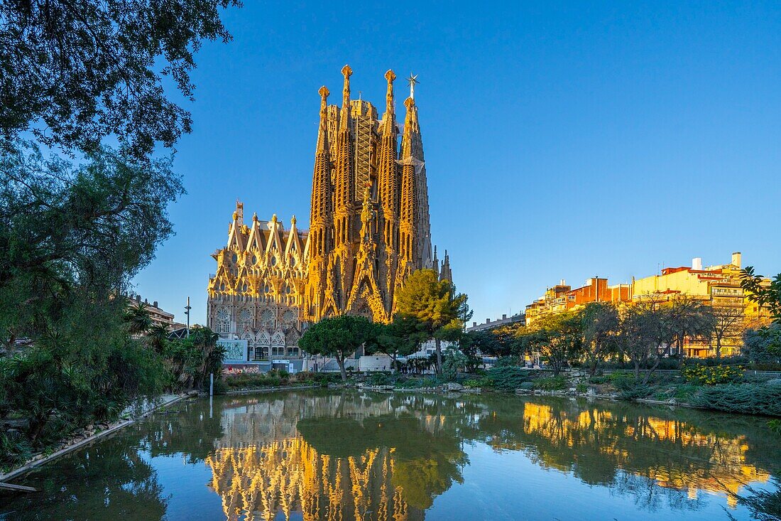 Sagrada Familia, UNESCO World Heritage Site, Barcelona, Catalonia, Spain, Europe