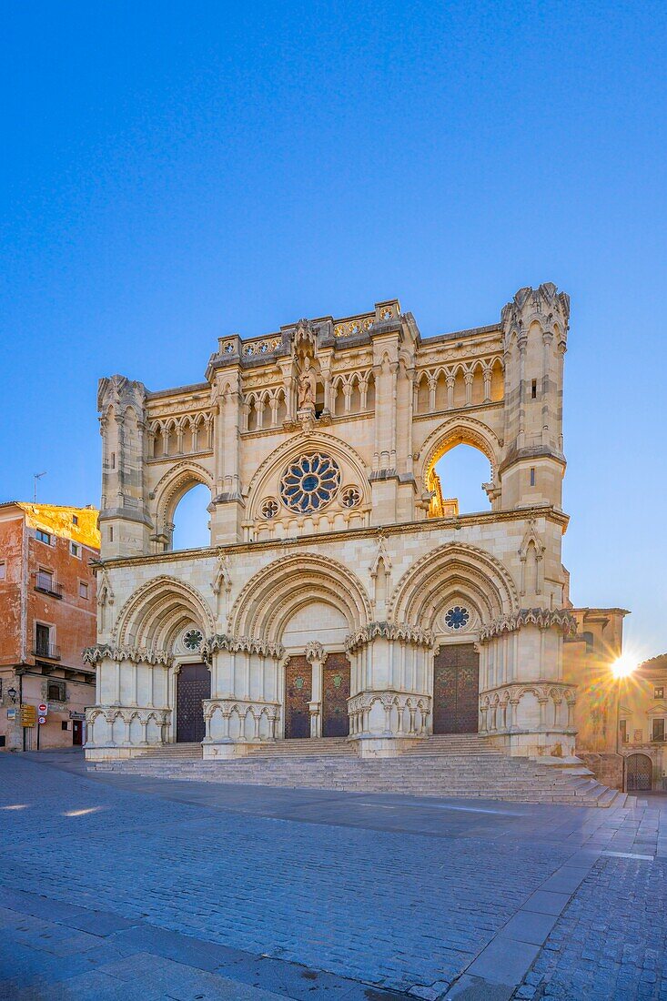 Die Kathedrale Santa Maria und San Giuliano, Cuenca, UNESCO-Welterbestätte, Kastilien-La Mancha, Spanien, Europa