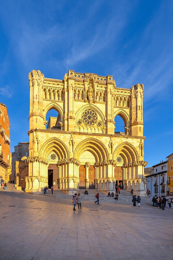 Die Kathedrale Santa Maria und San Giuliano, Cuenca, UNESCO-Welterbestätte, Kastilien-La Mancha, Spanien, Europa