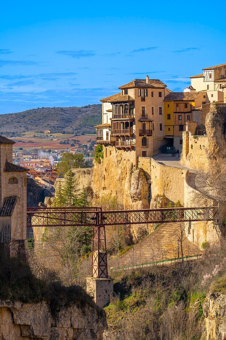 San Pablo bridge, Cuenca, UNESCO World Heritage Site, Castile-La Mancha, Spain, Europe