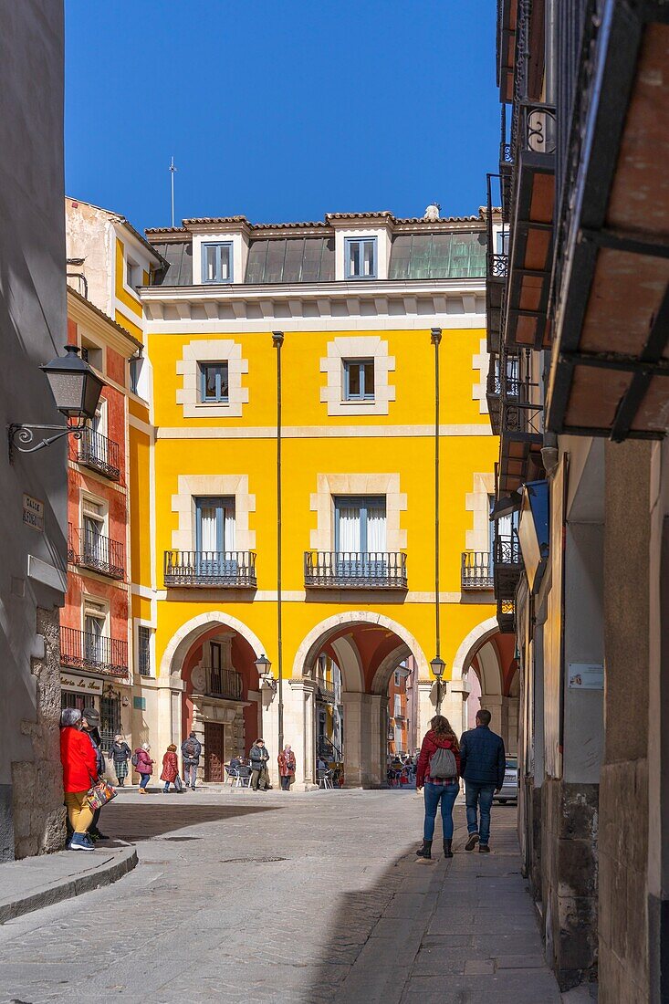 City Hall, Cuenca, UNESCO World Heritage Site, Castile-La Mancha, Spain, Europe