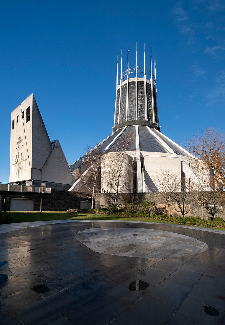 Liverpool Metropolitan Cathedral of Christ the King, Liverpool City Centre, Liverpool, Merseyside, England, Vereinigtes Königreich, Europa