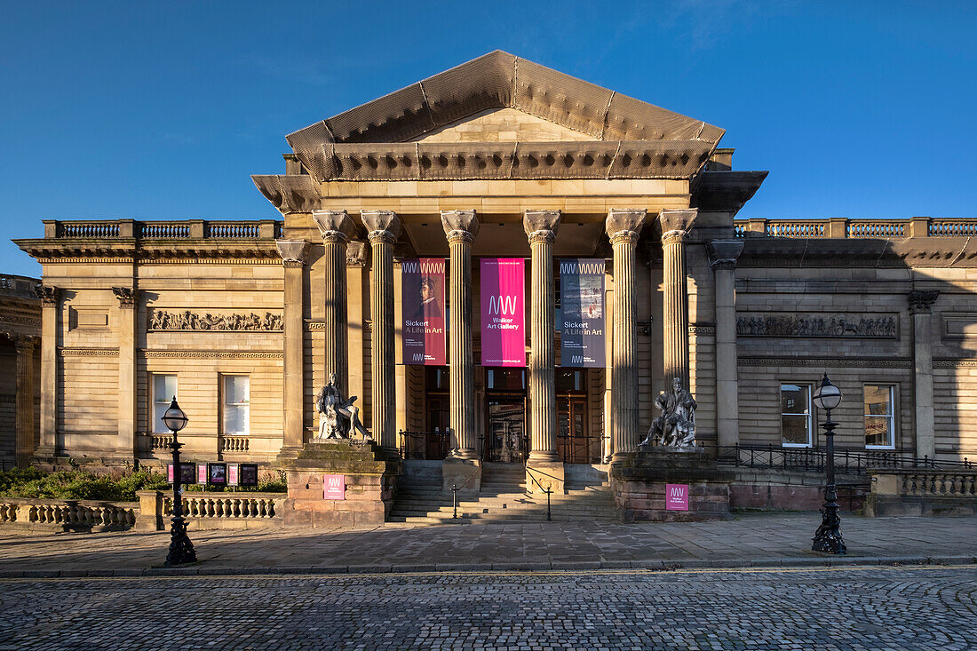 Die Walker Art Gallery, Liverpool City Centre, Liverpool, Merseyside, England, Vereinigtes Königreich, Europa