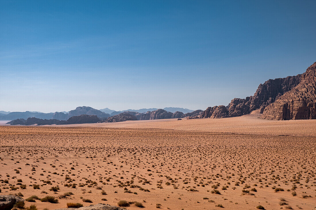 Wadi-Rum-Wüste, Jordanien, Naher Osten