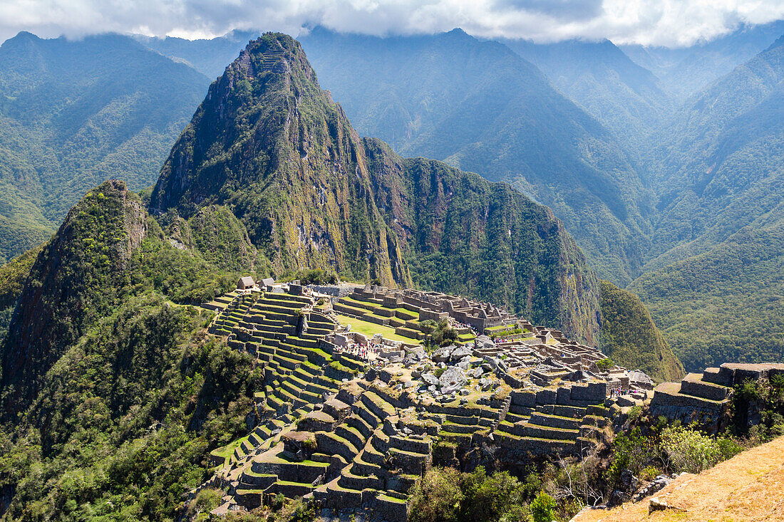 Machu Picchu, UNESCO World Heritage Site, Cusco, Peru, South America